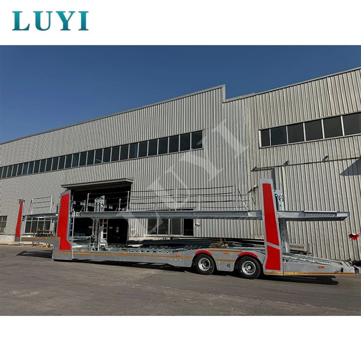 2 Axle Galvanizing Process Carrying 8 Car Transport Semi Trailers suppliers 2 Axle Galvanizing Process Carrying 8 Car Transport Semi Trailers suppliers