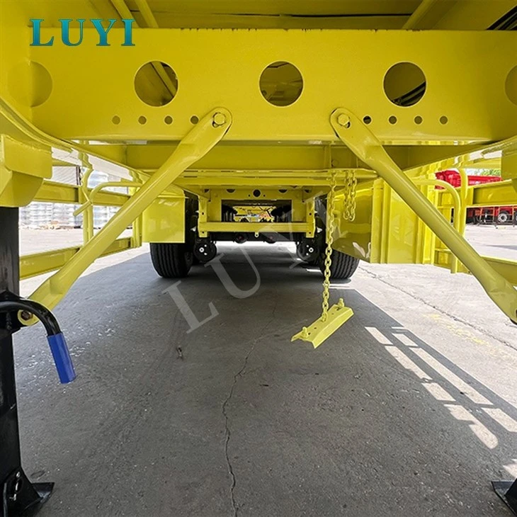 Durable 3 Axle Detachable Fence Semi Trailer factory Durable 3 Axle Detachable Fence Semi Trailer factory